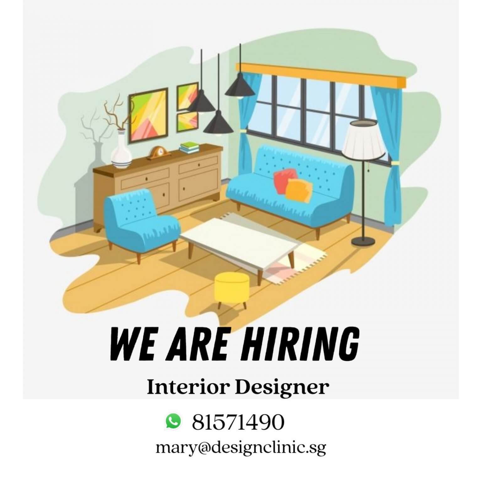 Career Sales Interior Designer Design CliniQ